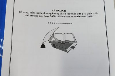 Kế hoạch bổ sung, điều chỉnh phương hướng chiến lược xây dựng và phát triển nhà trường giai đoạn 2020-2025 và tầm nhìn 2030