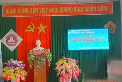 Hưởng ứng  thư kêu gọi của UBMTTQ TP Quảng Ngãi, cũng như tinh thần “Tương thân, tương ái”  Chiều nay Tập thể HĐSP trường MN Tịnh Khê đã quyên góp ủng hộ đồng bào các tỉnh phía Bắc bị ảnh hưởng của cơn bão số 3 Yagi.