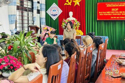 🌸 TRƯỜNG MẦM NON TỊNH KHÊ TỔ CHỨC HỌP BAN ĐẠI DIỆN CHA MẸ HỌC SINH ĐẦU NĂM HỌC 2026–2027 🌸